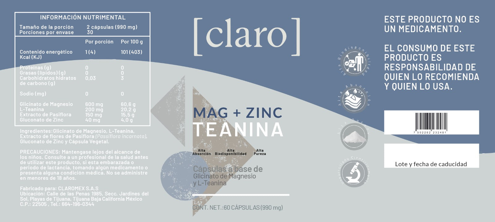 Noche Clara - Magensio + Zinc